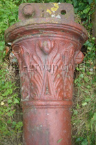 Architectural Antique Victorian Decorative Cast Iron Stanchions